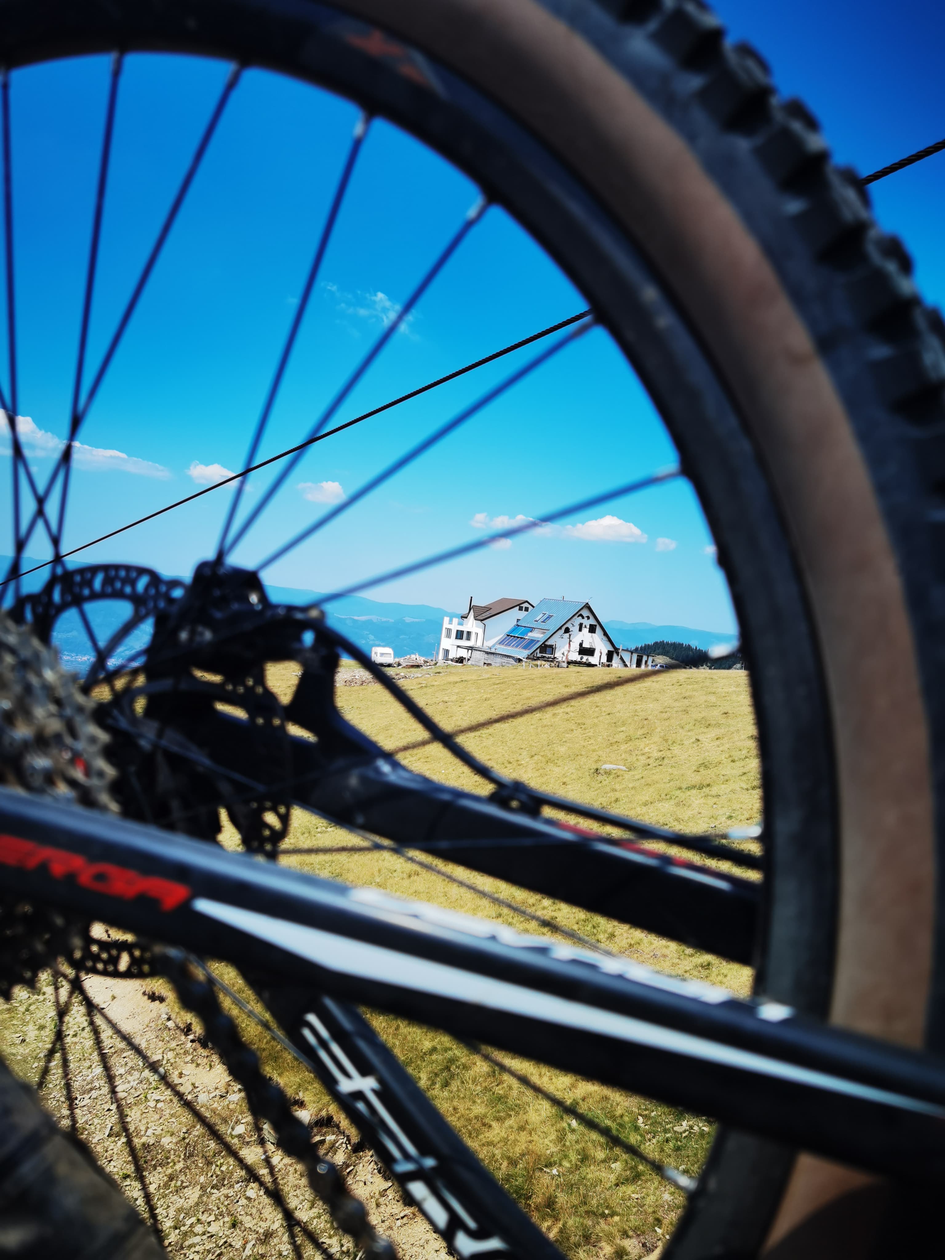 people riding bikes in in Parang Mountains