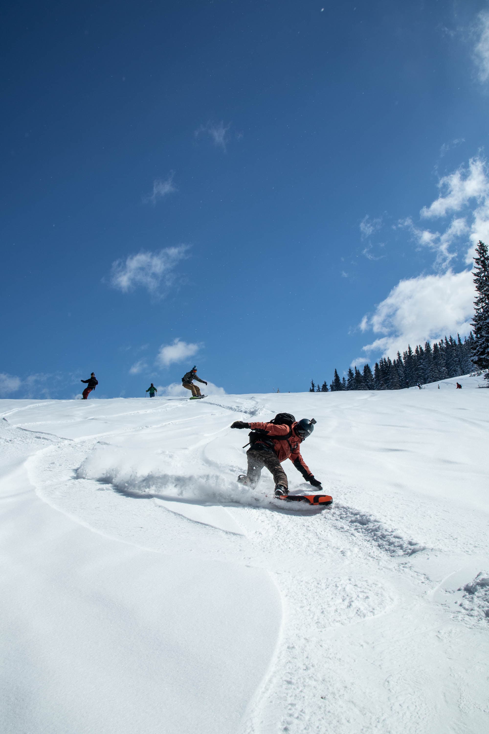 snowboarders